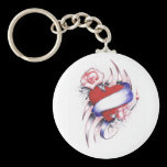 Tribal Heart keychains