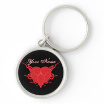 Tribal Heart Keychain keychains