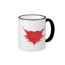 Tribal Heart mugs
