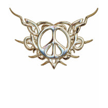 Tribal Heart Peace_2 T-Shirt