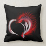 Tribal Heart Throw Pillow