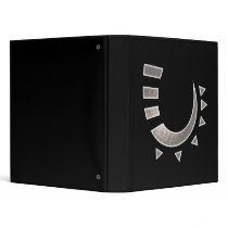 Tribal Hook Dark Avery Binder by jamieco Tribal Hook Dark Avery Binder