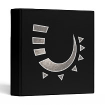 Tribal Hook Dark Avery Binder binders