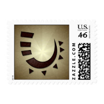 Tribal Hook Postage