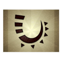 Tribal Hook Postcard