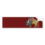 Tribal Indian Buffalo Bumper Sticker