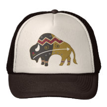 Tribal Indian Buffalo Hats