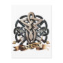 Tribal Knot viking B Post Card