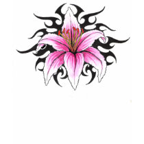 Tribal Lilly Tshirts