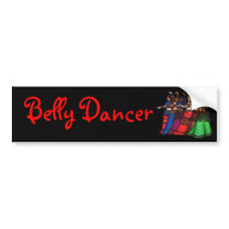 Tribal Line Belly Dancer Bumper Sticker bumper stickers by LacyChenault Tribal Line Belly Dancer Bumper Sticker bumper stickers