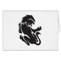 Tribal Lion Tattoo Design cards by doonidesigns Tribal Lion Tattoo Design cards