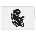 Tribal Lion Tattoo Design