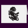 Tribal Lion Tattoo Design Greeting Card