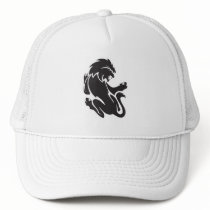 Tribal Lion Tattoo Design hats