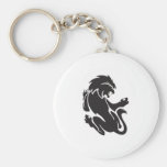 Tribal Lion Tattoo Design Key Chains