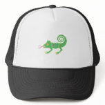 tribal lizard design hat
