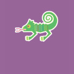tribal lizard design