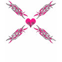 Tribal Love (Pink) T-shirt by MamaTees Tribal Love (Pink) T-shirt