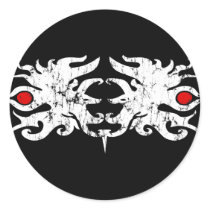 Tribal Mane stickers by piercedclothing Tribal Mane stickers