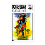 Tribal Peace Painting Stamps