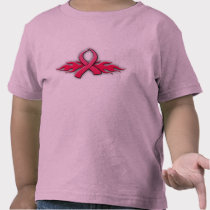Tribal Pink Ribbon t-shirts