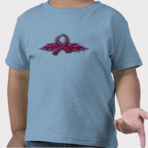 Tribal Pink Ribbon t-shirts