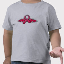 Tribal Pink Ribbon t-shirts