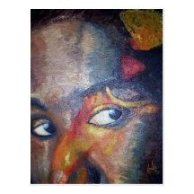 Tribal. Postcard
