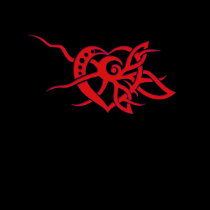 Tribal Red Heart T-Shirt