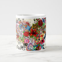 Tribal Rhythm Jumbo Mugs