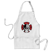 Tribal Round Cross Skull Apron