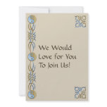 Tribal Sand &amp; Water Yin Yang Invites