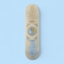 Tribal Sand & Water Yin Yang skateboards