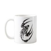Tribal Scorpion Tattoo Design mugs