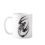Tribal Scorpion Tattoo Design Coffee Mug