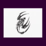 Tribal Scorpion Tattoo Design Post Cards