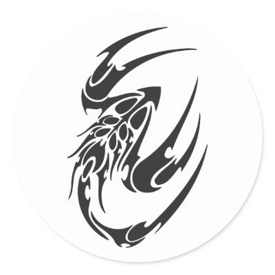 scorpion tattoo design. Tribal Scorpion Tattoo Design