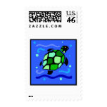 Tribal Sea Turtle Postage Stamps