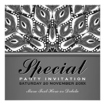 Tribal Serpent Special Event Party Invitation