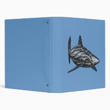 Tribal Shark Binder