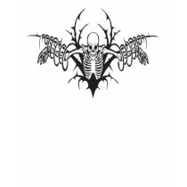 TRIBAL SKELETON t-shirts