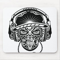 TRIBAL SKULL mousepads by fortyone TRIBAL SKULL mousepads