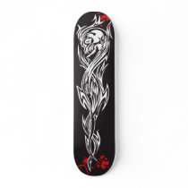 Tribal Skull skateboards