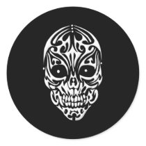 Tribal Skull Sticker