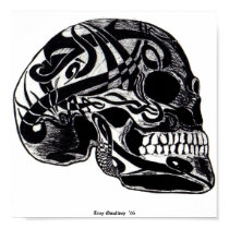 Tribal Skull (Tattoos) posters