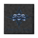 Tribal Skulls Magnet