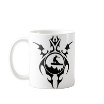 tribal snowboard mug