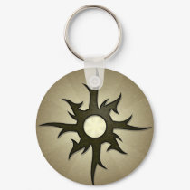 Tribal Solar Thorns Keychain