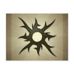 Tribal Solar Thorns Postcard