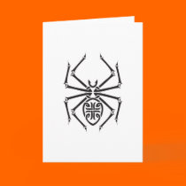 tribal spider design cards